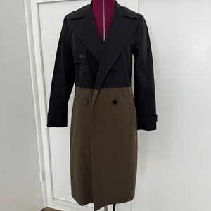 Express 2 tone Trench Coat